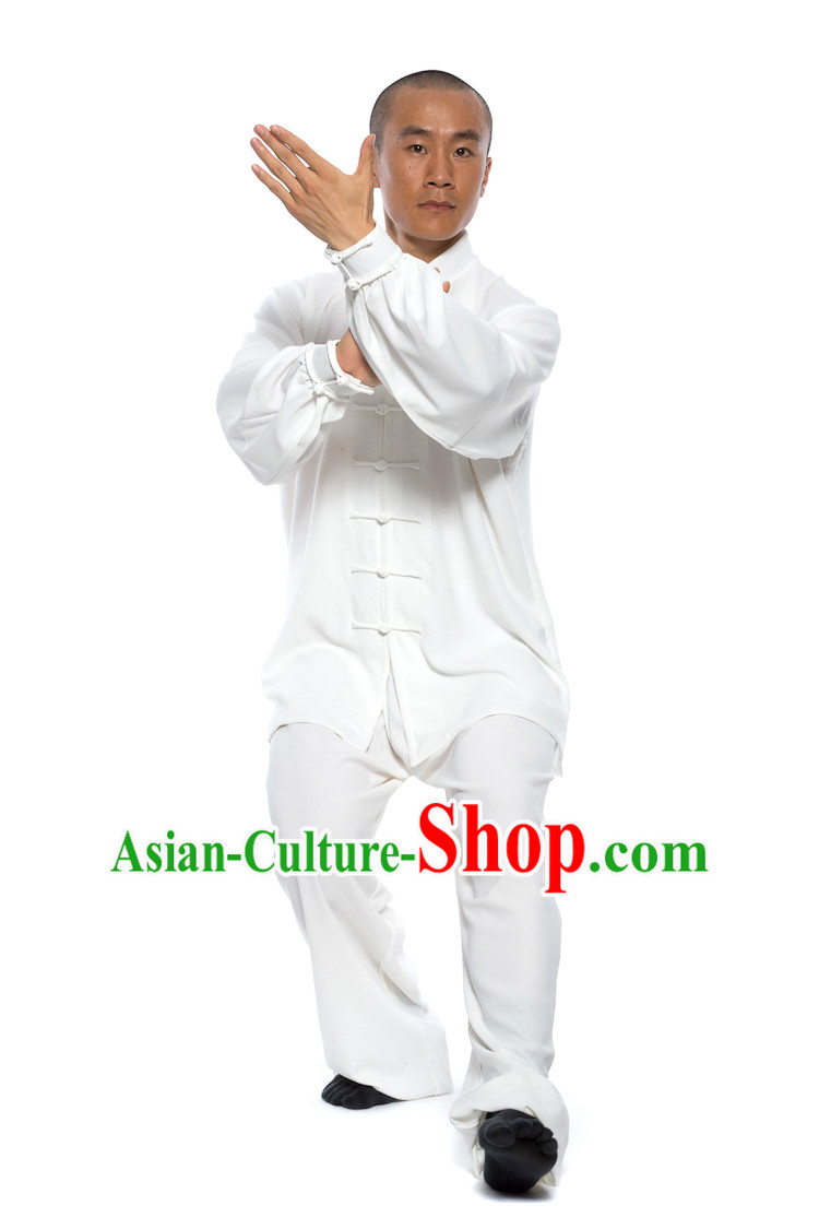 Chinese Traditional Kung Fu Martial Arts Practice and Competition Costume Wing Chun Apparel Taiji Tai Chi Uniform for Adults Children Men Women Boys Girls