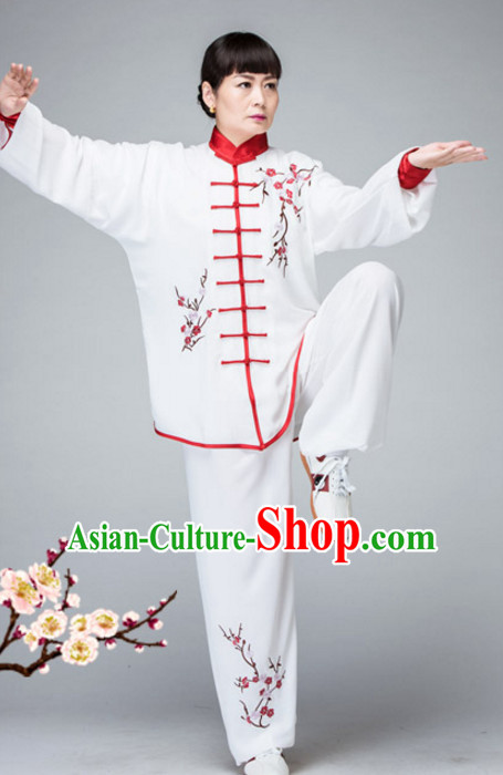 Chinese Asian Mandarin Kung Fu Martial Arts Practice and Competition Costume Wing Chun Apparel Taiji Tai Chi Uniform for Adults Children Men Women Boys Girls