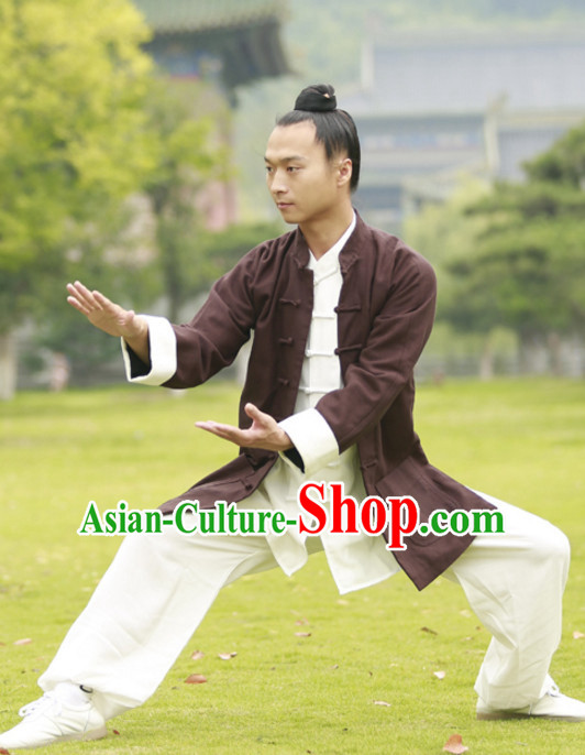 Top Wudang Tai Ji Master Taoist Uniform Taiji Tai Chi Uniforms for Adults Children Men Women Boys Girls