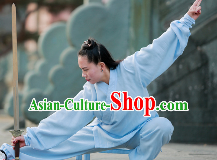 Top Wudang Tai Ji Master Taoist Uniform Taiji Tai Chi Uniforms for Adults Children Men Women Boys Girls