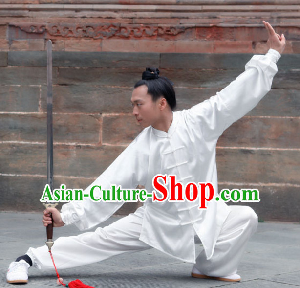 Top Wudang Tai Ji Master Taoist Uniform Taiji Tai Chi Uniforms for Adults Children Men Women Boys Girls