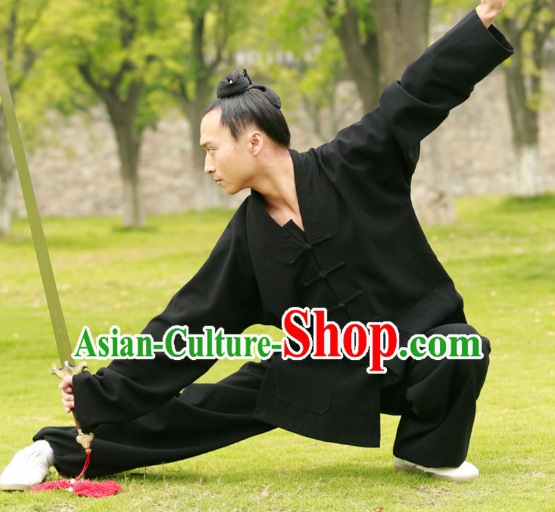 Top Wudang Tai Ji Master Taoist Uniform Taiji Tai Chi Uniforms for Adults Children Men Women Boys Girls