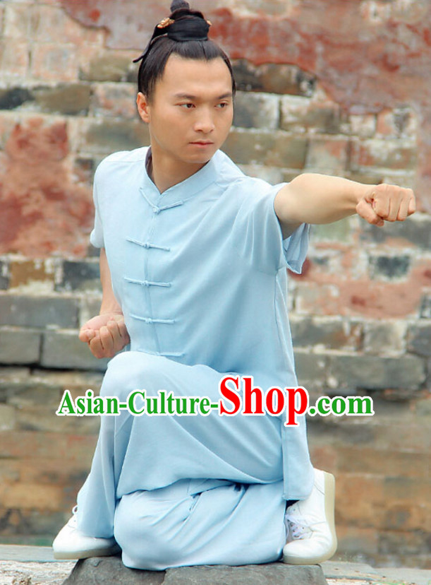 Top Wudang Tai Ji Master Taoist Uniform Taiji Tai Chi Uniforms for Adults Children Men Women Boys Girls