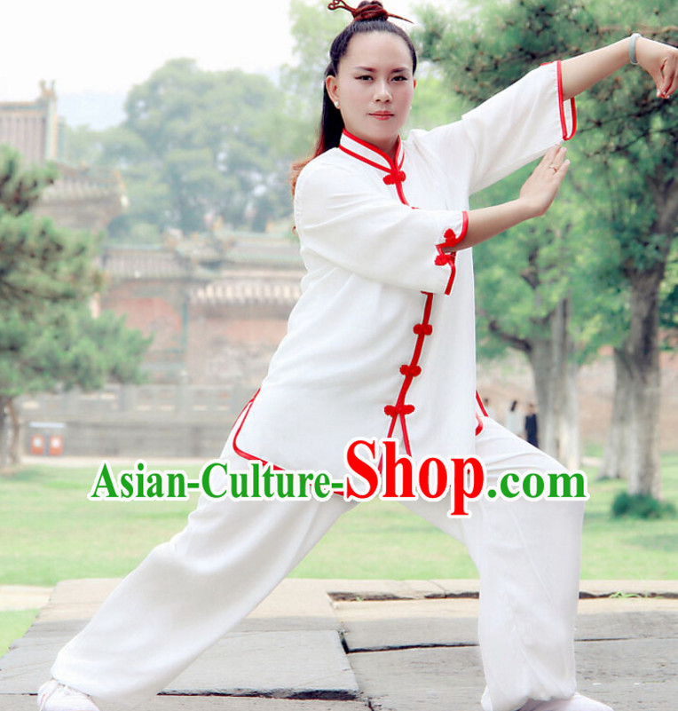 Top Wudang Tai Ji Master Taoist Uniform Taiji Tai Chi Uniforms for Adults Children Men Women Boys Girls