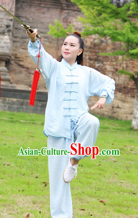 Top Wudang Tai Ji Master Taoist Uniform Taiji Tai Chi Uniforms for Adults Children Men Women Boys Girls