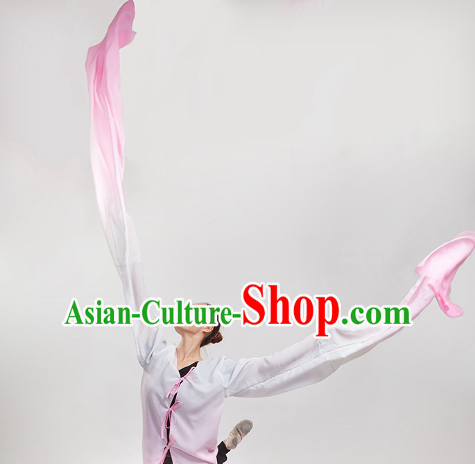 Color Changing Chinese Classical Water Sleeves Long Sleeves Dancing Costume for Women or Girls