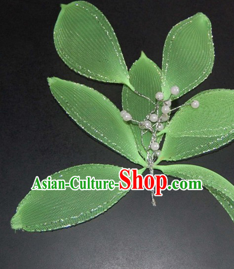 Handmade Chinese Leaf Headpieces