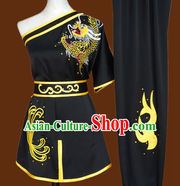 Southern Fist Top Mandarin Tai Chi Taiji Kung Fu Martial Arts Competition Uniform Dresses Suits Outfits for Adults