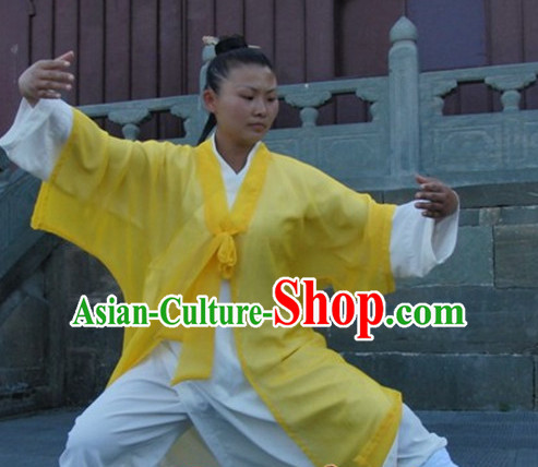 Chinese Folk Taoist Clothes for Men Women Adults Kids Children