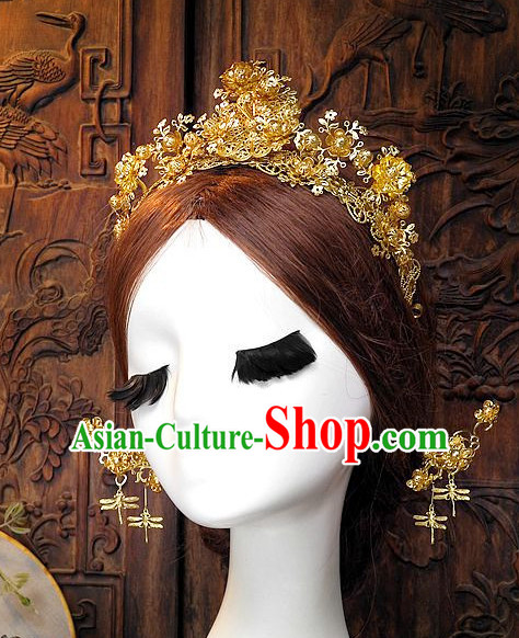 Ancient Chinese Hair Style Accessories Hair Sticks Clips Hair Pin Hair Pieces Combs Ancient Chinese Chopsticks Asian Wedding Bridal Hair Ornaments