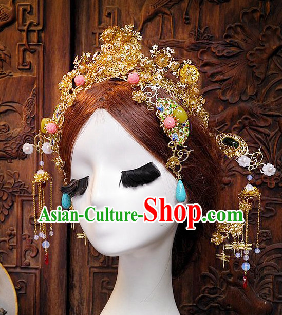 Ancient Chinese Hair Style Accessories Hair Sticks Clips Hair Pin Hair Pieces Combs Ancient Chinese Chopsticks Asian Wedding Bridal Hair Ornaments