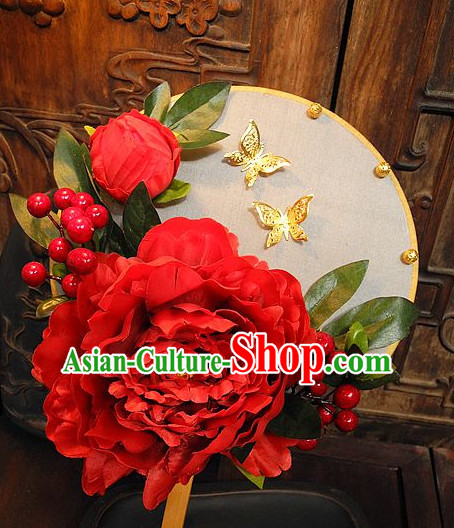 Handmade Ancient Chinese Empress Princess Empress Fan