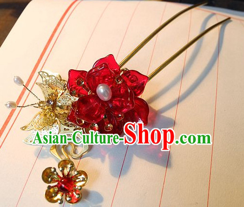 Ancient Chinese Empress Princess Queen Hair Style Accessories Hair Sticks Clips Hair Pin Hair Pieces Combs Ancient Chinese Chopsticks Asian Wedding Bridal Hair Ornaments