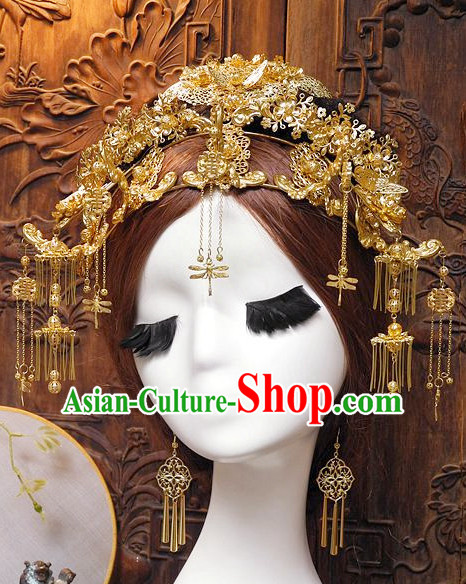 Ancient Chinese Empress Princess Queen Hair Style Accessories Hair Sticks Clips Hair Pin Hair Pieces Combs Ancient Chinese Chopsticks Asian Wedding Bridal Hair Ornaments