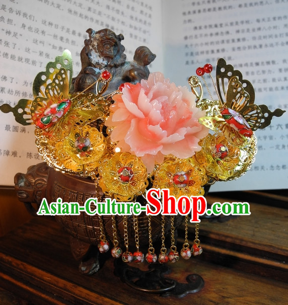 Ancient Chinese Empress Princess Queen Hair Style Accessories Hair Sticks Clips Hair Pin Hair Pieces Combs Ancient Chinese Chopsticks Asian Wedding Bridal Hair Ornaments Crown