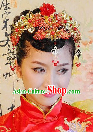 Ancient Chinese Empress Princess Queen Hair Style Accessories Hair Sticks Clips Hair Pin Hair Pieces Combs Ancient Chinese Chopsticks Asian Wedding Bridal Hair Ornaments Crown