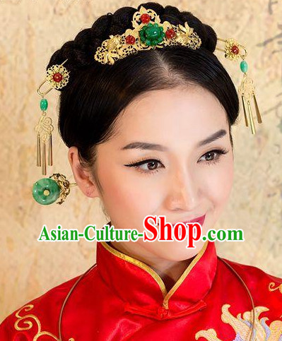 Ancient Chinese Empress Princess Queen Hair Style Accessories Hair Sticks Clips Hair Pin Hair Pieces Combs Ancient Chinese Chopsticks Asian Wedding Bridal Hair Ornaments Crown