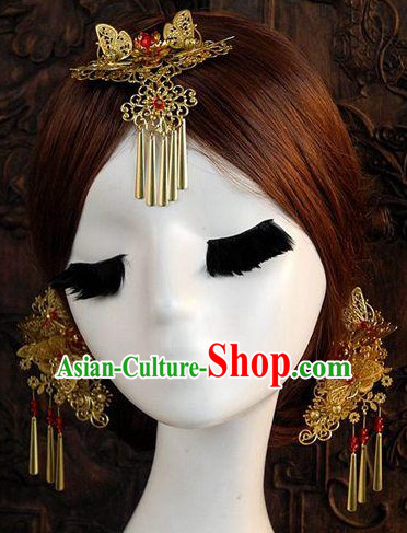 Ancient Chinese Empress Princess Queen Hair Style Accessories Hair Sticks Clips Hair Pin Hair Pieces Combs Ancient Chinese Chopsticks Asian Wedding Bridal Hair Ornaments Crown