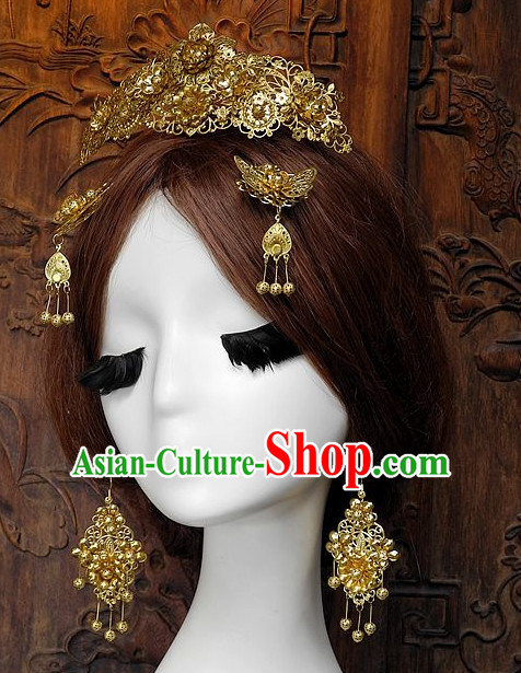 Ancient Chinese Empress Princess Queen Hair Style Accessories Hair Sticks Clips Hair Pin Hair Pieces Combs Ancient Chinese Chopsticks Asian Wedding Bridal Hair Ornaments Crown