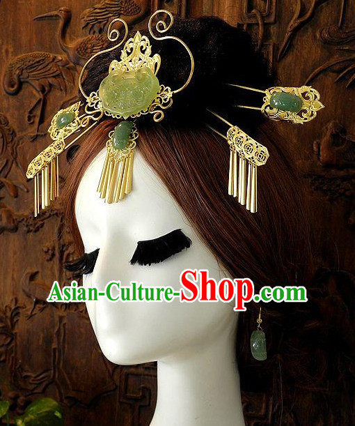 Ancient Chinese Empress Princess Queen Hair Style Accessories Hair Sticks Clips Hair Pin Hair Pieces Combs Ancient Chinese Chopsticks Asian Wedding Bridal Hair Ornaments Crown