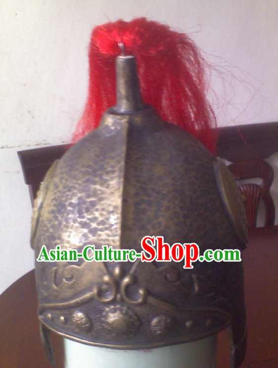 Ancient Chinese General Fighter Helmet Hat for Soliders