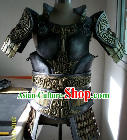 Chinese General Fighter Knight Ancient Armor Costumes Complete Set for Men