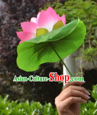 Chinese Lotus Flower Dance Props for Kids