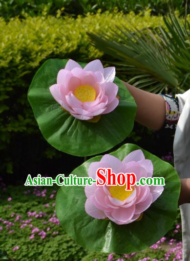 Chinese Lotus Flower Dance Props for Children