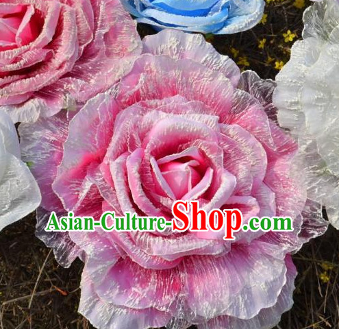 0.55 Meter Pink Peony Flower Decoration Props Dance Prop