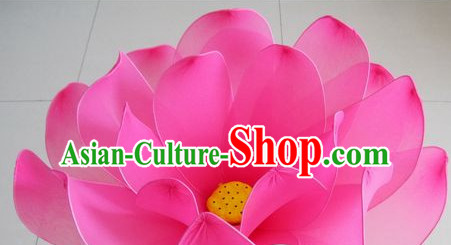 0.6 Meter Big Lotus Dance Props Props for Dance Dancing Props for Sale for Kids Dance Stage Props Dance Cane Props Umbrella Children Adults