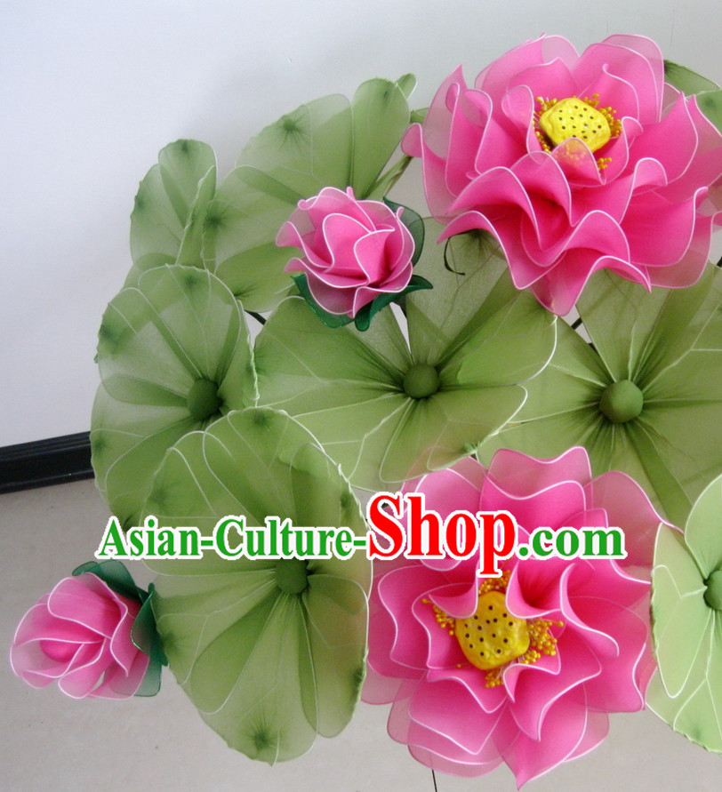 Light Green Lotus Leaf Dance Props Props for Dance Dancing Props for Sale for Kids Dance Stage Props Dance Cane Props Umbrella Children Adults