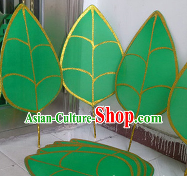 Big Green Leaf Dance Props Props for Dance Dancing Props for Sale for Kids Dance Stage Props Dance Cane Props Umbrella Children Adults