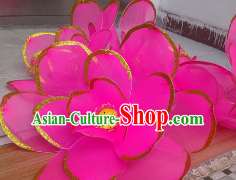 Big Handmade Lotus Dance Props Props for Dance Dancing Props for Sale for Kids Dance Stage Props Dance Cane Props Umbrella Children Adults