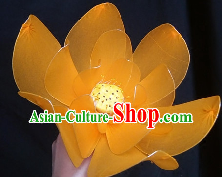 Handmade Lotus Flower Dance Props Props for Dance Dancing Props for Sale for Kids Dance Stage Props Dance Cane Props Umbrella Children Adults