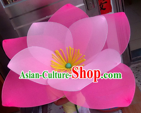 Handmade Lotus Flower Dance Props Props for Dance Dancing Props for Sale for Kids Dance Stage Props Dance Cane Props Umbrella Children Adults