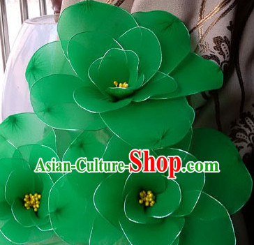 Big Handmade Lotus Flower Dance Props Props for Dance Dancing Props for Sale for Kids Dance Stage Props Dance Cane Props Umbrella Children Adults