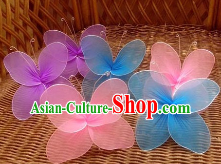 Handmade Butterfly Dance Props Props for Dance Dancing Props for Sale for Kids Dance Stage Props Dance Cane Props Umbrella Children Adults