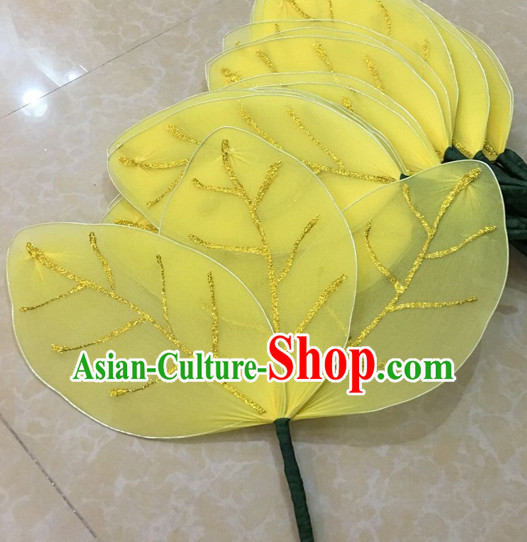 Big Yellow Leaf Stage Performance Dance Props