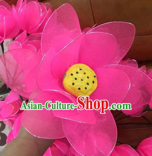 Beautiful Handmade Lotus Stage Performance Dance Props Dancing Prop Decorations