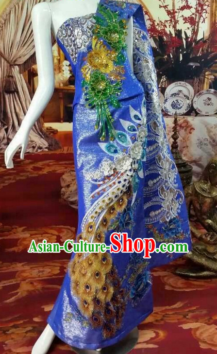 Top Traditional National Thai Garment Dress Thai Traditional Dress Dresses Wedding Dress Complete Set for Women Girls Adults Youth Kids