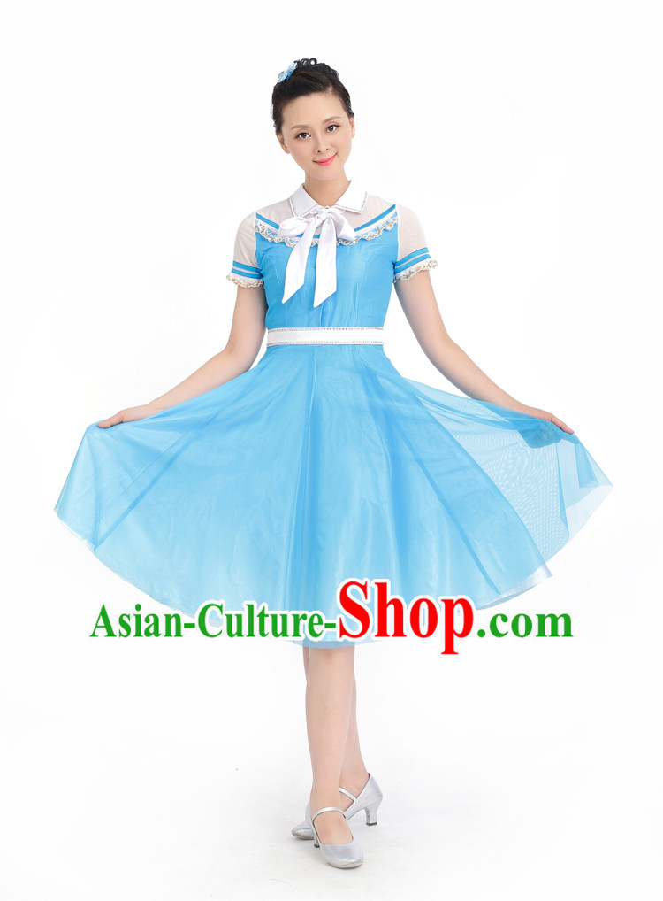 Chinese Competition Stage Modern Dance Costumes Female Dance Costumes Folk Dances Ethnic Dance Fan Dance Dancing Dancewear for Women