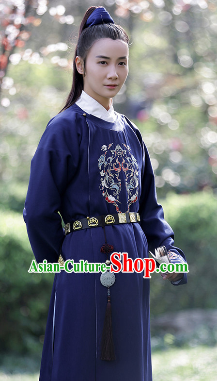 Ancient Chinese Hanfu Dress China Traditional Clothing Asian Long Dresses China Clothes Fashion Oriental Outfits for Men