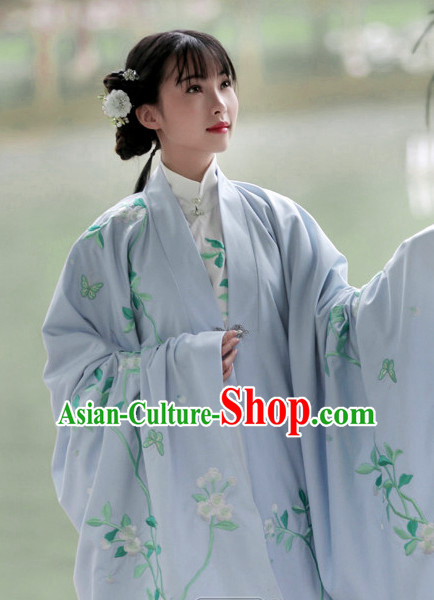 Ancient Chinese Embroidered Hanfu Dress China Traditional Clothing Asian Long Dresses China Clothes Fashion Oriental Outfits for Women