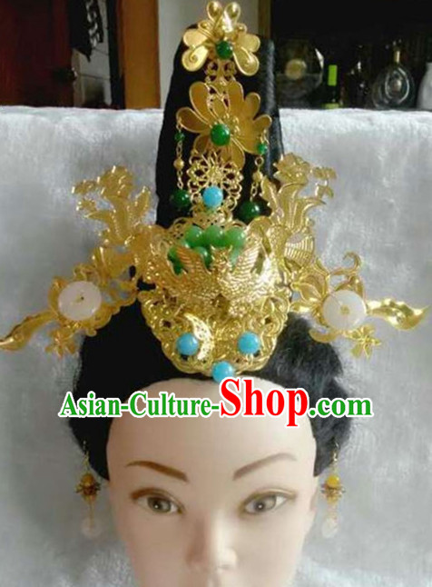 Ancient Chinese Empress Hair Jewelry Hairpieces