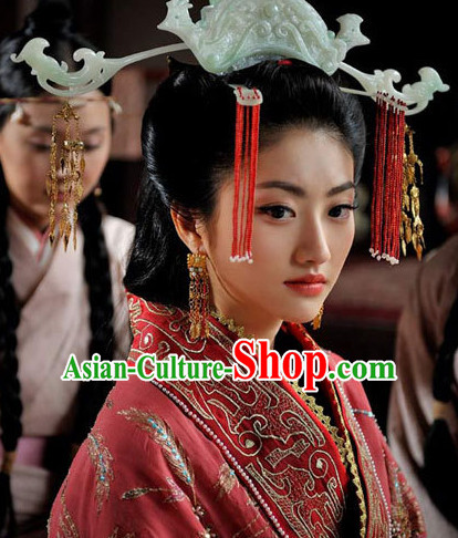 Ancient Chinese Prtincess Royal Imperial Hair Jewelry Hairpieces