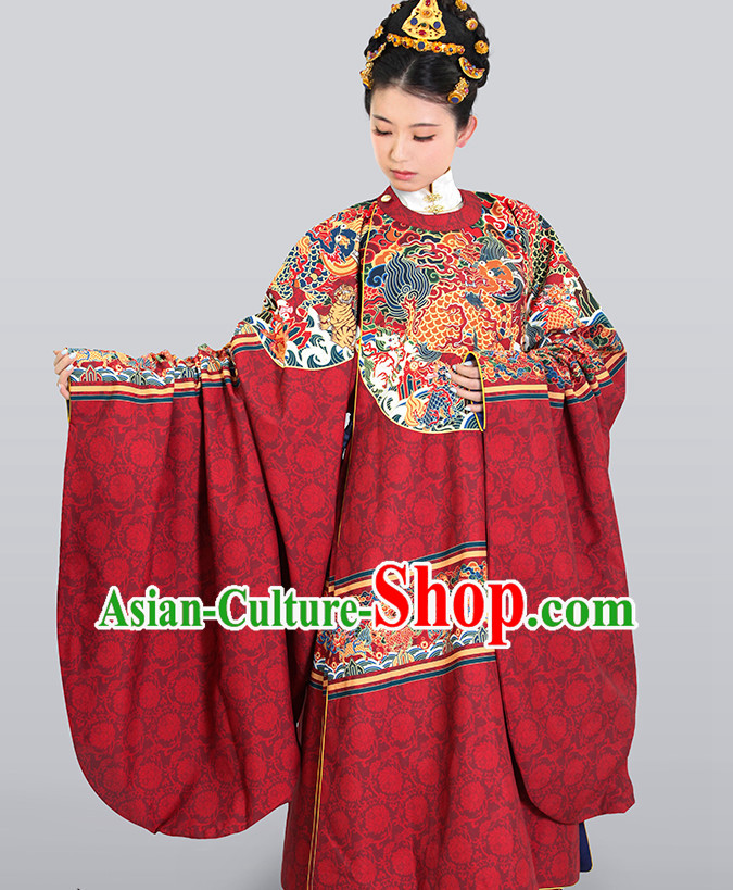 Ancient Chinese Ming Dynasty Princess Royal Imperial Clothing for Women