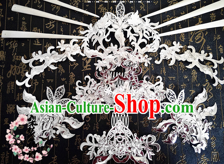 Ancient Chinese Prtincess Royal Imperial Hair Jewelry Hairpieces