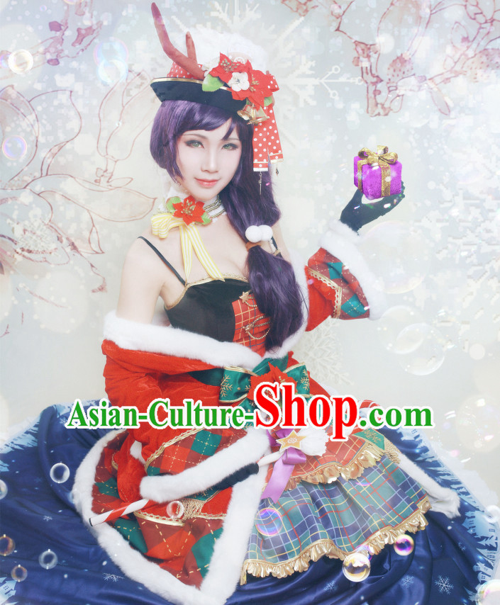 Chinese Stage Performance Cosplay Costume for Women