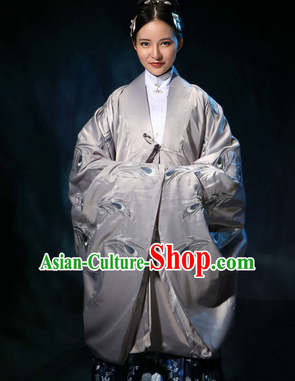 Asian Chinese Hanfu Dress Costume Clothing Oriental Dress Chinese Robes Kimono for Women Gilrls Adults Children