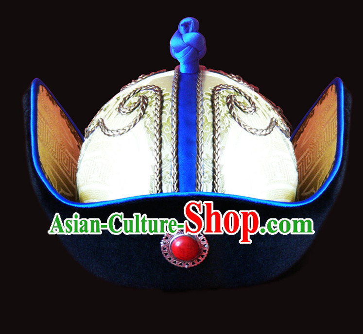 Genghis Khan Mongolian People Yuan Dynasty Mongolians Hat for Men Boys Adults Children